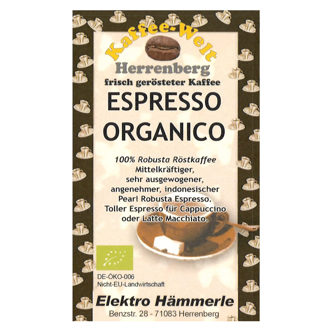 Espresso Flores Organica Bio