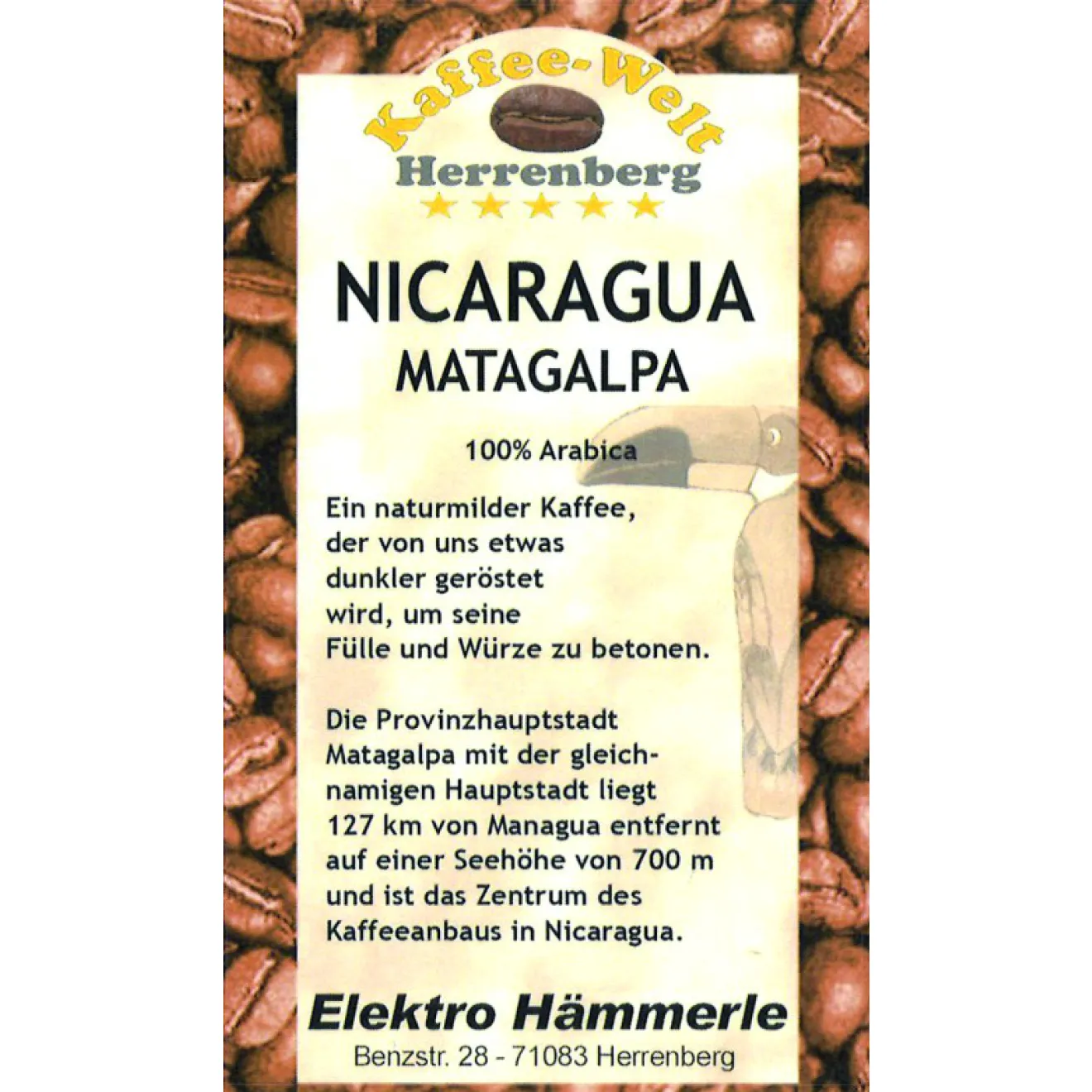 Nicaragua Hochland Matagalpa
