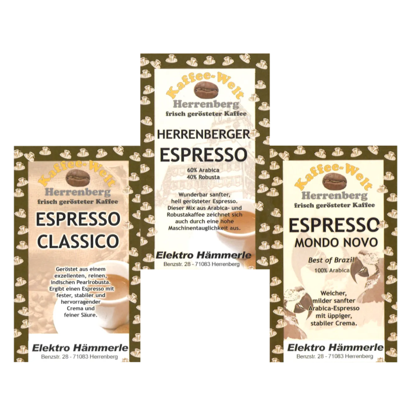 Probierpaket 3 Die Espresso Welt