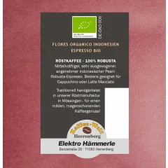 Espresso Flores Organico Bio