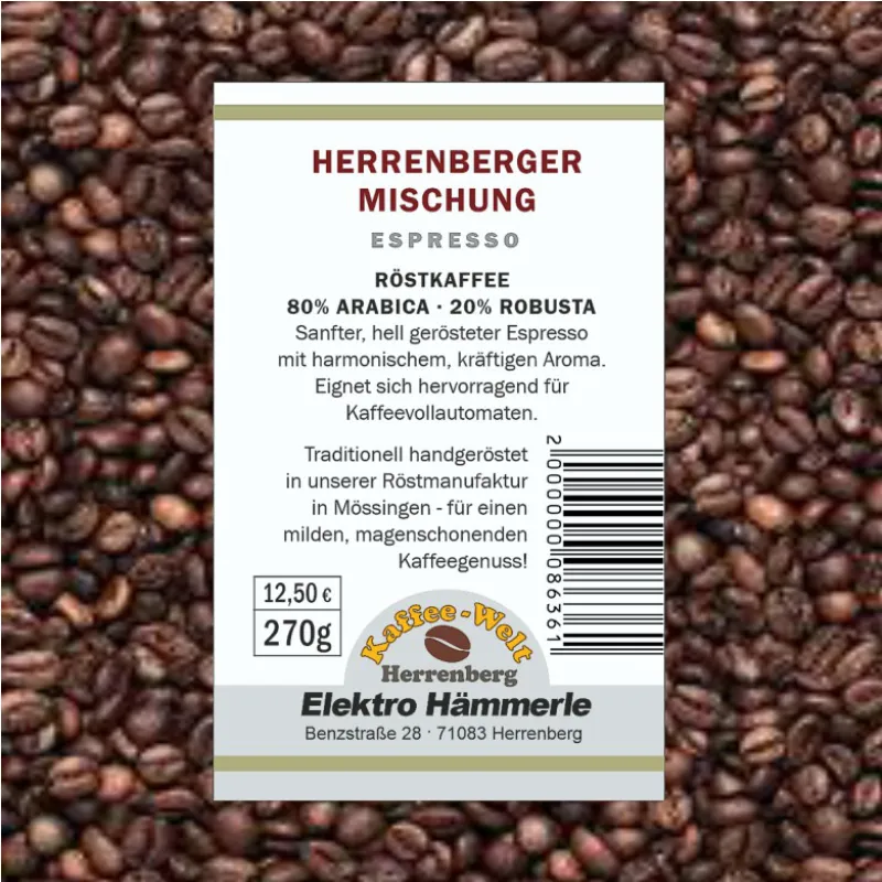 Herrenberger Kaffeeflasche
