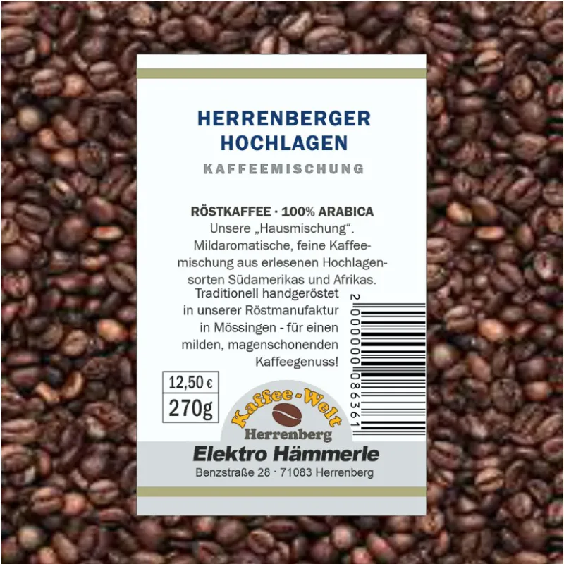 Herrenberger Kaffeeflasche