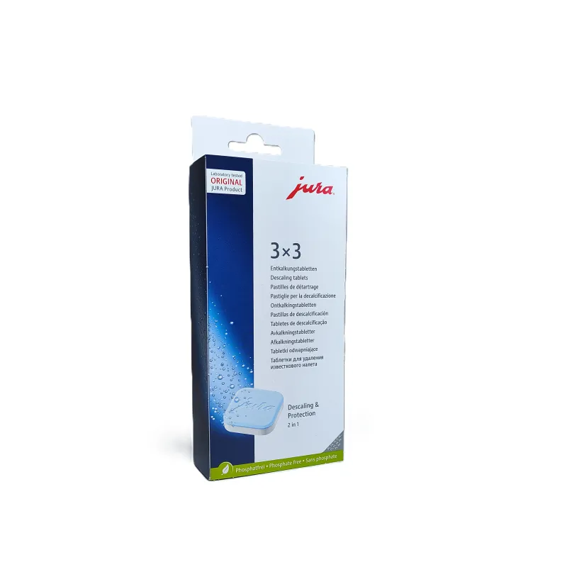 Jura 2-Phasen Entkalkungstabletten (3 Stück)