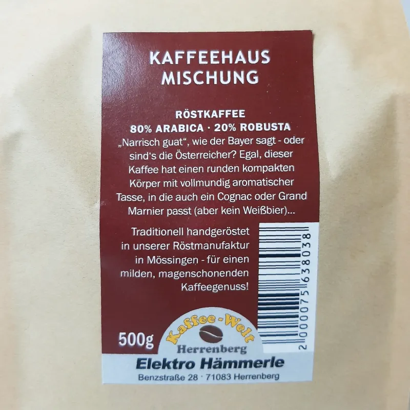 Kaffeehaus Mischung