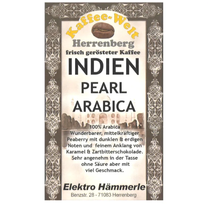 Indien Plantation Pearl Arabica